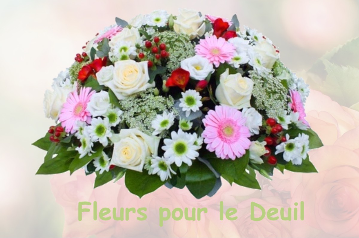 fleurs deuil FAUX-MAZURAS